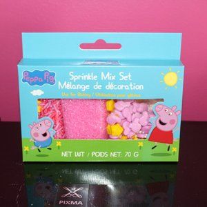 Peppa Pig Baking Cup Cake Sprinkle Mix 70G